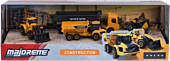 Majorette - Volvo Construction 1/64th Scale Die-Cast Vehicle Replica 4-Pack Giftset