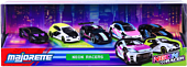Majorette - Neon Racer 1/64th Scale Die-Cast Vehicle Replica 5-Pack Giftset