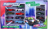 Majorette - Neon Racer 1/64th Scale Die-Cast Vehicle Replica 13-Pack Giftset