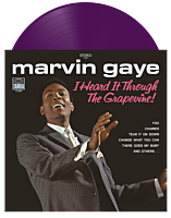 Marvin Gaye - I Heard It Through The Grapevine! LP Vinyl Record (Purple Grape Coloured Vinyl)