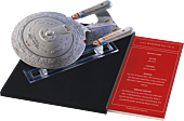 Star Trek: The Next Generation - U.S.S. Enterprise NCC-1701-D Ship Die-Cast Model Replica & Book
