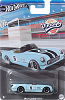 Hot Wheels - 1955 Corvette Hot Wheels Vintage Racing Club 1/64th Scale Die-Cast Vehicle Replica