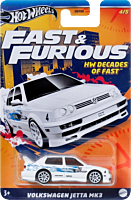 The Fast & the Furious - Volkswagen Jetta MK3 Hot Wheels Decades of Fast 1/64th Scale Die-Cast Vehicle Replica
