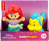 The Little Mermaid (1989) - Ariel & Flounder Disney Princess Fisher-Price Little People 2-Pack (Refresh)
