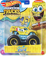 SpongeBob SquarePants - SpongeBob SquarePants Hot Wheels Monster Trucks 1/64th Scale Die-Cast Vehicle