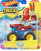 SpongeBob SquarePants - Mr. Krabs Hot Wheels Monster Trucks 1/64th Scale Die-Cast Vehicle