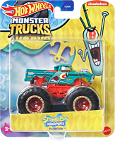 SpongeBob SquarePants - Plankton Hot Wheels Monster Trucks 1/64th Scale Die-Cast Vehicle