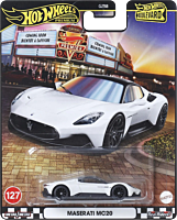 Hot Wheels - Maserati MC20 Hot Wheels Premium Boulevard Real Riders 1/64th Scale Die-Cast Vehicle Replica