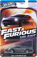 Fast & Furious - 2005 Aston Martin DB9 Hot Wheels Silver Series Villains 1/64th Scale Die-Cast Vehicle Replica