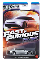 Fast & Furious - 2022 DeLorean Alpha5 Hot Wheels Silver Series Villains 1/64th Scale Die-Cast Vehicle Replica