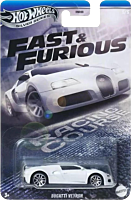 Fast & Furious - Bugatti Veyron Hot Wheels Silver Series Racing Course 1/64th Scale Die-Cast Vehicle Replica