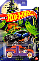 Hot Wheels - Diesel Duty 2025 Halloween Hot Wheels 1/64th Scale Die-Cast Vehicle Replica