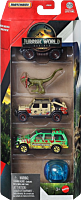 Jurassic World: Rebirth (2025) - Adventure Seekers Matchbox 1/64th Scale Die-Cast Vehicle Replica 5-Pack