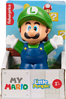 Super Mario - Luigi My Mario Fisher-Price Little People Figure