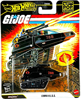 G.I. Joe - Cobra H.I.S.S. Tank Hot Wheels Premium Pop Culture Real Riders 1/64th Scale Die-Cast Vehicle Replica