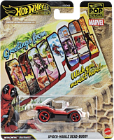 Deadpool - Spider-Mobile Dead-Buggy Hot Wheels Premium Pop Culture Real Riders 1/64th Scale Die-Cast Vehicle Replica