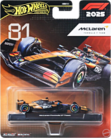F1: Formula 1 - Oscar Piastri #81 Mclaren Hot Wheels Premium 1/64th Scale Vehicle Replica