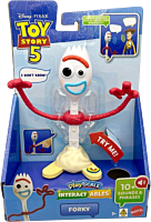 Toy Story 5 - Forky Playscale Interactables 7" Electronic Action Figure