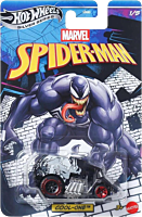 Spider-Man - Cool-One (Venom) Hot Wheels Silver Series 1/64th Scale Die-Cast Vehicle Replica