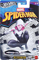 Spider-Man - Ground FX (Spider-Gwen) Hot Wheels Silver Series 1/64th Scale Die-Cast Vehicle Replica