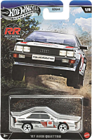 Hot Wheels - '87 Audi Quattro Hot Wheels Silver Series Rally Racers 1/64th Scale Die-Cast Vehicle Replica