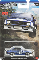 Hot Wheels - Ford Escort RS 2000 Hot Wheels Silver Series Rally Racers 1/64th Scale Die-Cast Vehicle Replica
