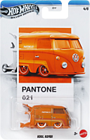 Hot Wheels - Pantone 021 Kool Kombi Hot Wheels Silver Series Pantone 1/64th Scale Die-Cast Vehicle Replica