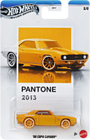 Hot Wheels - Pantone 2013 '69 Copo Camaro Hot Wheels Silver Series Pantone 1/64th Scale Die-Cast Vehicle Replica
