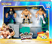 WWE - Drew McIntyre, CM Punk & Seth Rollins WrestleMania Knuckle Crunchers 3.5" Action Figure 3-Pack