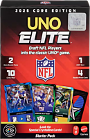 Uno Elite - NFL Football 2026 Core Edition Card Game Starter Pack
