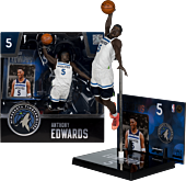 NBA Basketball - Anthony Edwards (Minnesota Timberwolves) McFarlane’s SportsPicks 7" Scale PVC Posed Figure