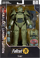 Fallout 76 - T-45 Military Armor McFarlane Gaming Edition Red Platinum Edition 7