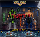 Mortal Kombat - Liu Kang Vs Reptile Deluxe 7" Scale Action Figure 2-Pack
