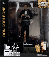 The Godfather - Don Corleone Movie Maniacs 6" Scale Posed Figure