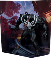 Marvel Rivals - Venom 1/6th Scale PVC Posed Figure with Comic Book