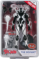Spawn: Rat City - The Deviant (Line Art) Page Punchers Red Platinum Edition 7" Scale Action Figure with Comic Book