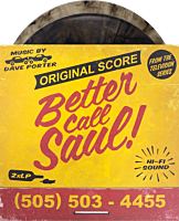 Better Call Saul - Original Score by Dave Porter Vol. 1 10th Anniversary Edition 2xLP Vinyl Record (Match Smoke Coloured Vinyl)