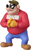 Disney - The Beagle Boys Ultra Detail Figure UDF Vinyl Figure