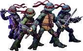 Teenage Mutant Ninja Turtles - Leonardo, Donatello, Raphael & Michelangelo One:12 Collective 1/12th Scale Action Figure Box Set 4-Pack