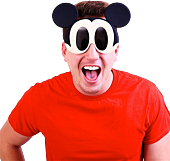 Disney - Mickey Mouse Sun-Staches Sunglasses (One Size)