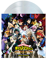 My Hero Academia: Heroes Rising - Original Motion Picture Soundtrack by Yuki Hayashi 2xLP Vinyl Record (Light in the Attic Exclusive Translucent Clear with Rainbow Splatter Coloured Vinyl)