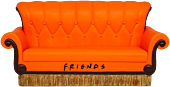 Friends - Couch 10” PVC Money Bank