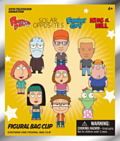 20th Century Fox - FX Animation Series 02 3D Figural Foam Bag Clip Blind Bag (Single Unit)