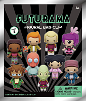 Futurama - Series 02 3D Figural Foam Bag Clip Blind Bag (Single Unit)