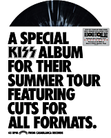 Kiss - Special Kiss Tour Album LP Vinyl Record (2026 Record Store Day Exclusive Black & White Splatter Vinyl)