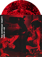 The Birthday Party - Live 81-82 2xLP Vinyl Record (Translucent Red with Black Dust Coloured Vinyl)