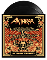 Anthrax - The Greater Of Two Evils 2xLP Vinyl Record
