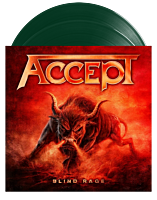 Accept - Blind Rage 2xLP Vinyl Record (2025 Reissue Dark Green Coloured Vinyl)