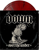 Down - Over The Under 2xLP Vinyl Record (Red with Black Marble Coloured Vinyl)
