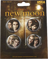 Twilight - New Moon - Cullens Pin Set Of 3